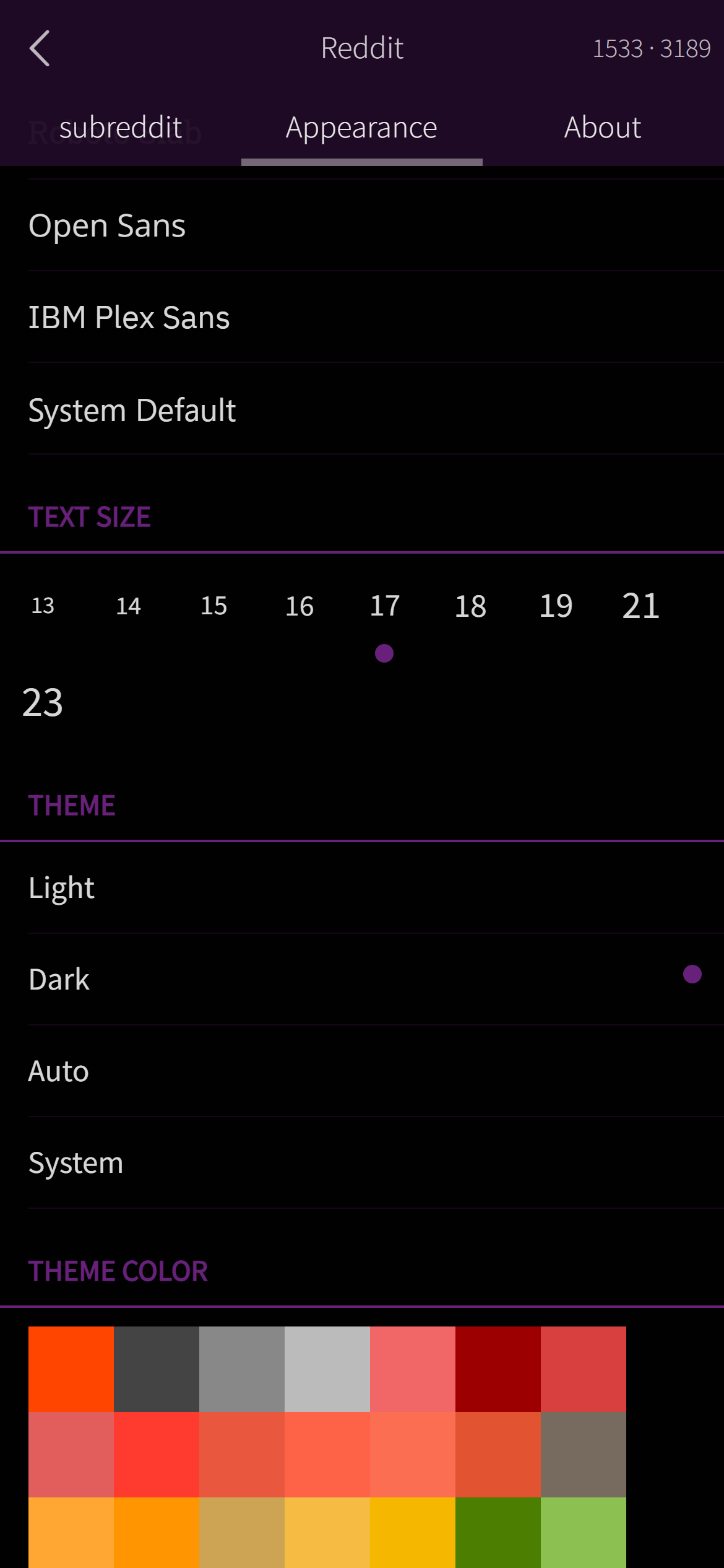 Reddify screenshot